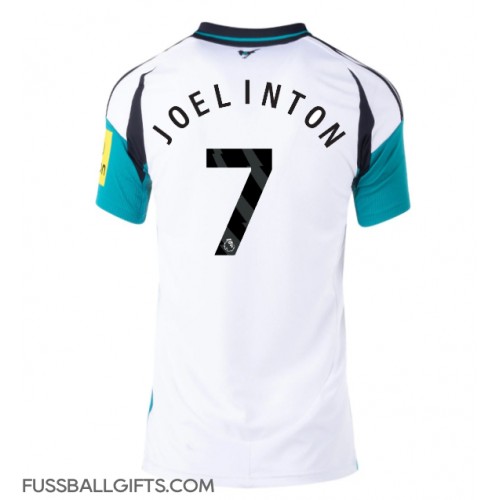 Newcastle United Joelinton #7 Fußballbekleidung Auswärtstrikot Damen 2024-25 Kurzarm